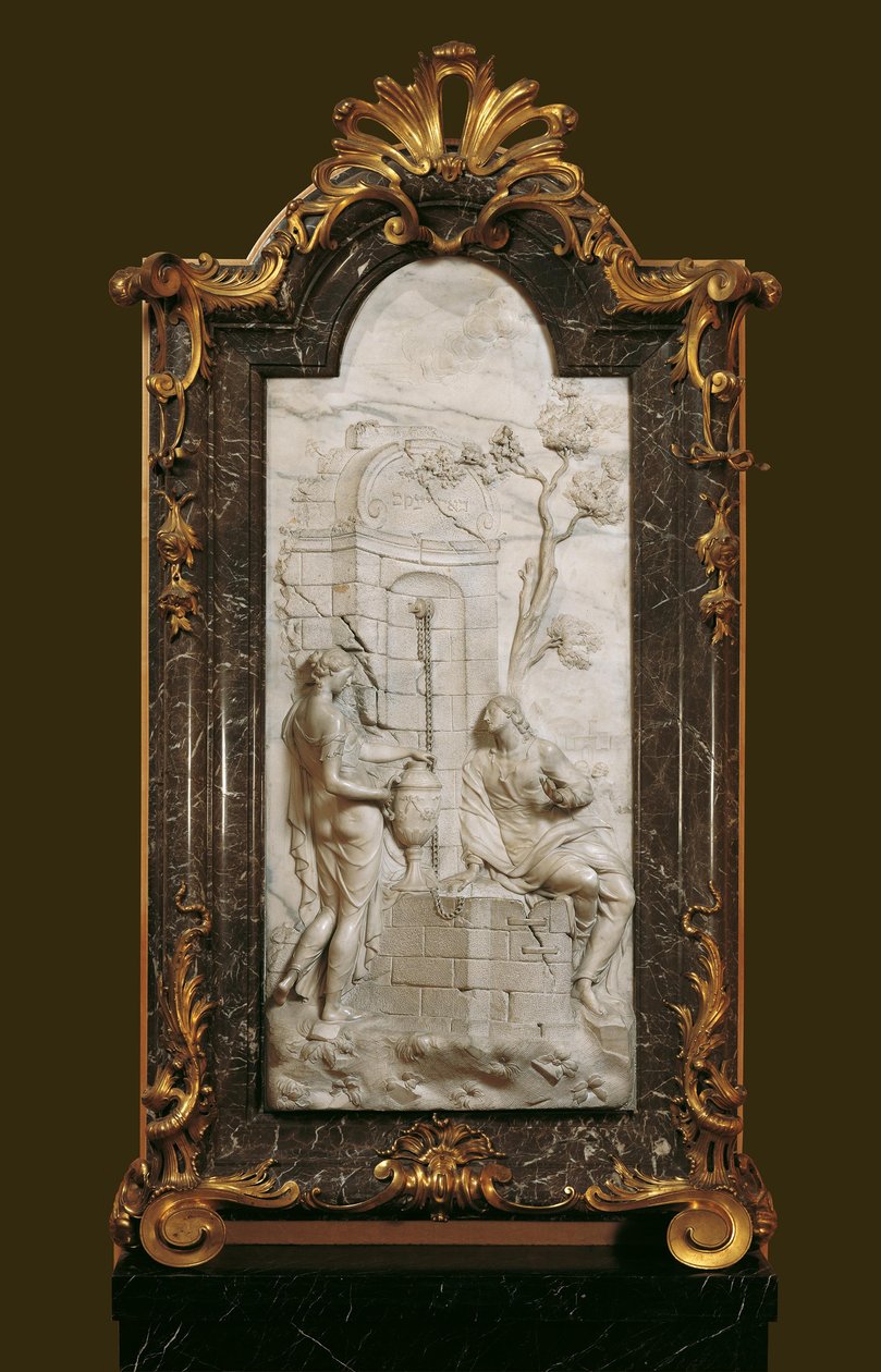 Cristo y la Samaritana de Georg Raphael Donner