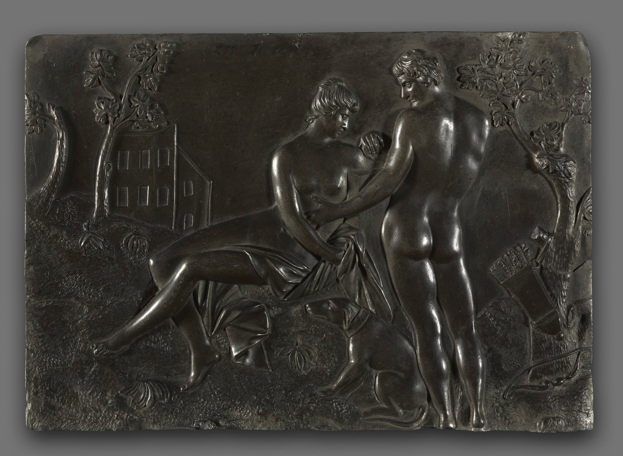 Venus y Adonis, mediados del siglo XVIII de Georg Raphael Donner