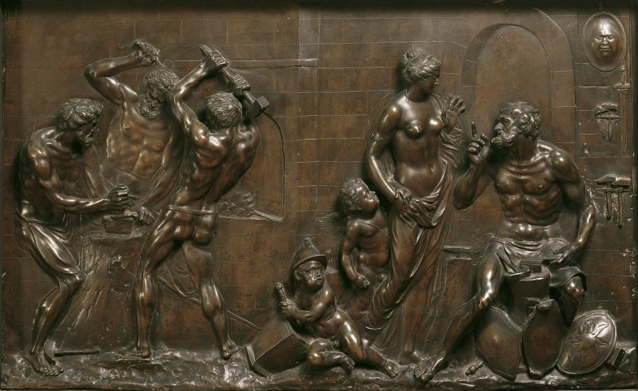Venus en la fragua del volcán de Georg Raphael Donner