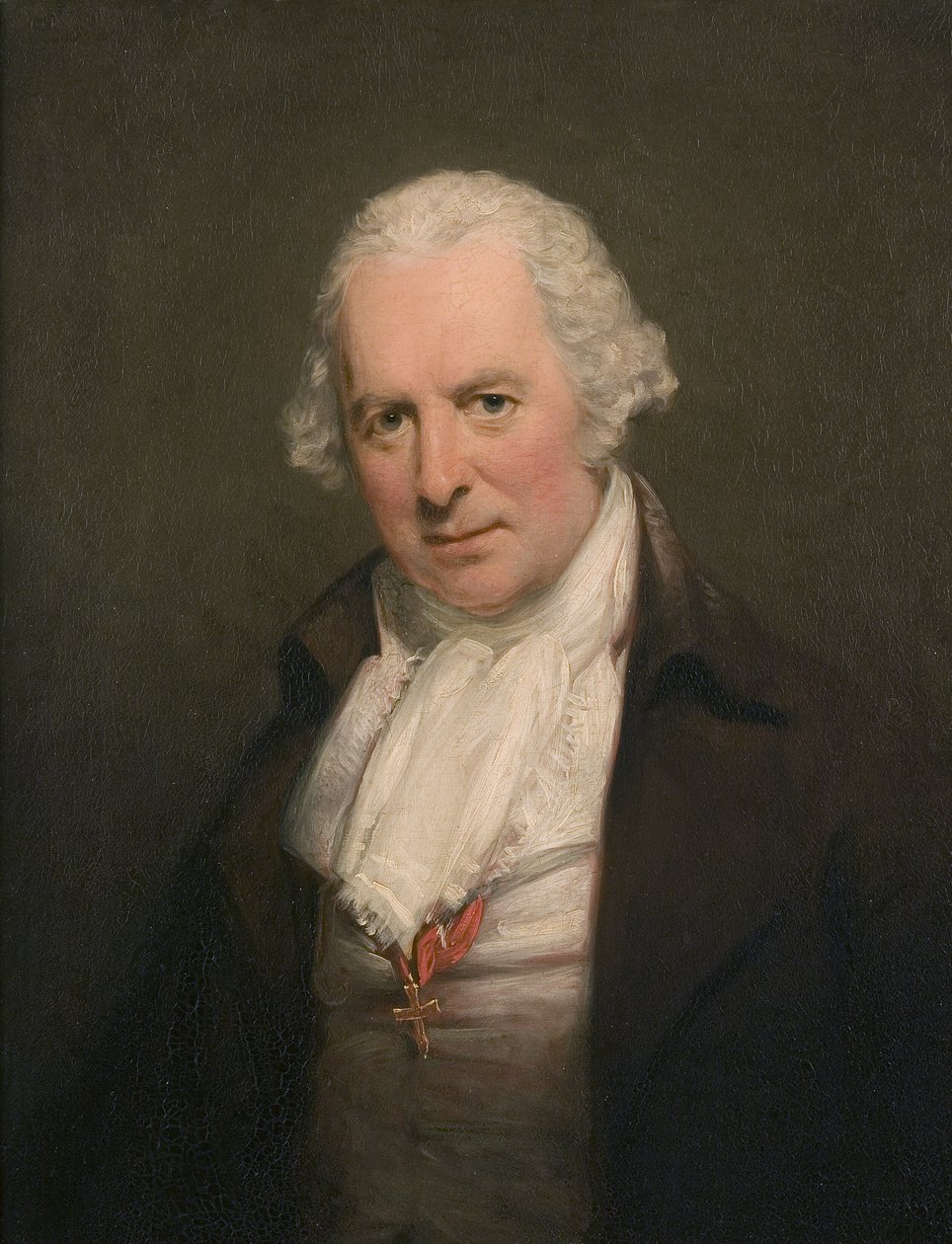 Retrato del dentista Bartholomew Ruspini de Georg Romney