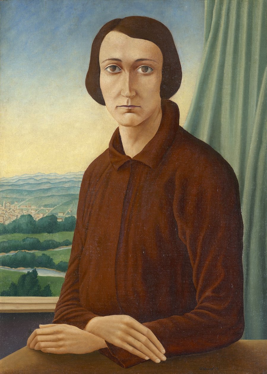 Hedwig Schrimpf, la segunda esposa del artista de Georg Schrimpf