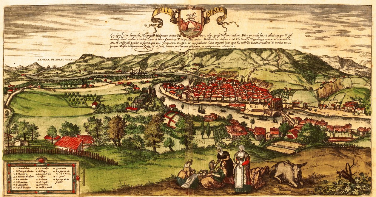 Bilbao de Georg and Hogenberg Franz (1535 90) Braun
