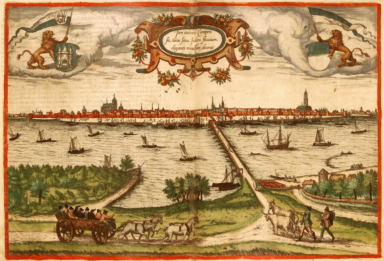 Kampan, Alemania de Georg and Hogenberg Franz (1535-90) Braun