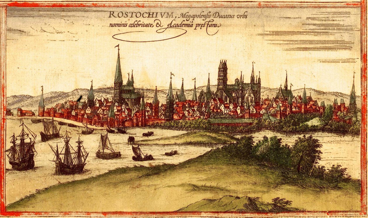 Wismar, Alemania de Georg and Hogenberg Franz (1535 90) Braun