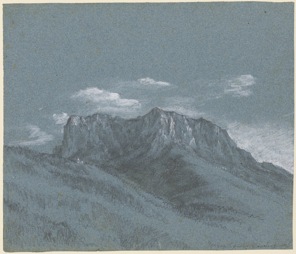 El Rauschberg de Georg von Dillis