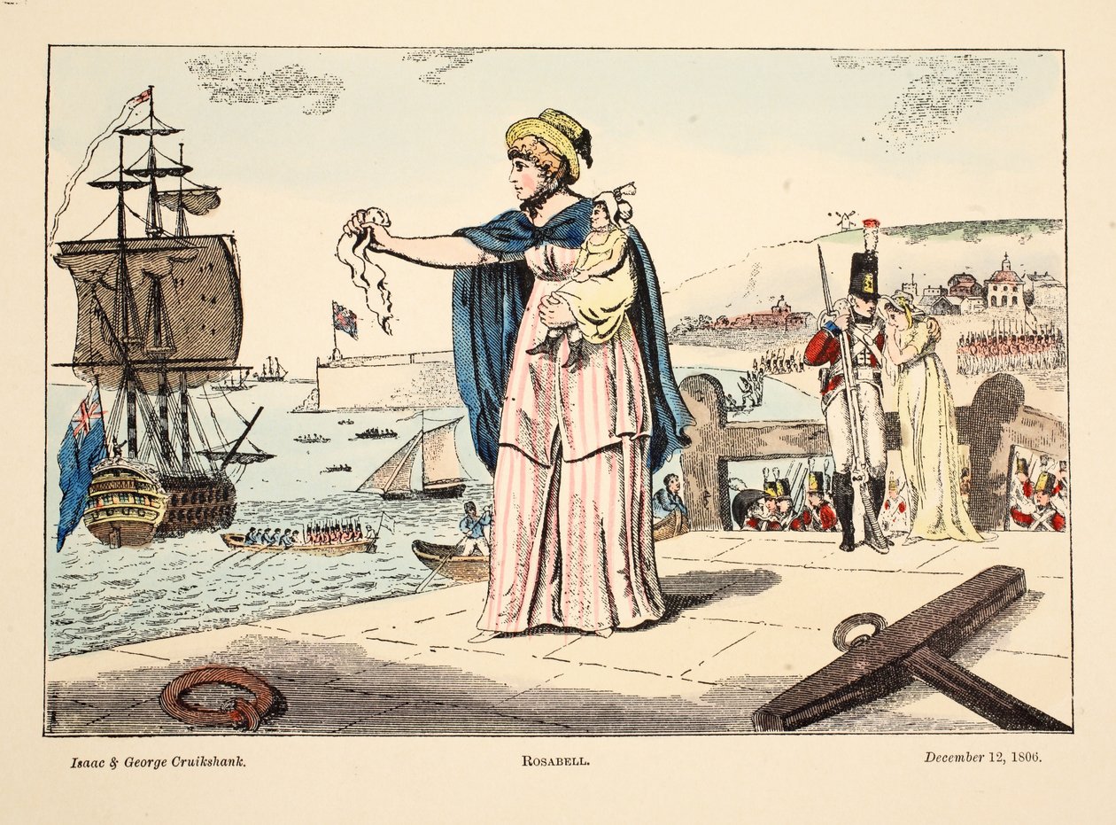Rosabell, pub. 1806 de Isaac, Robert and George Cruikshank