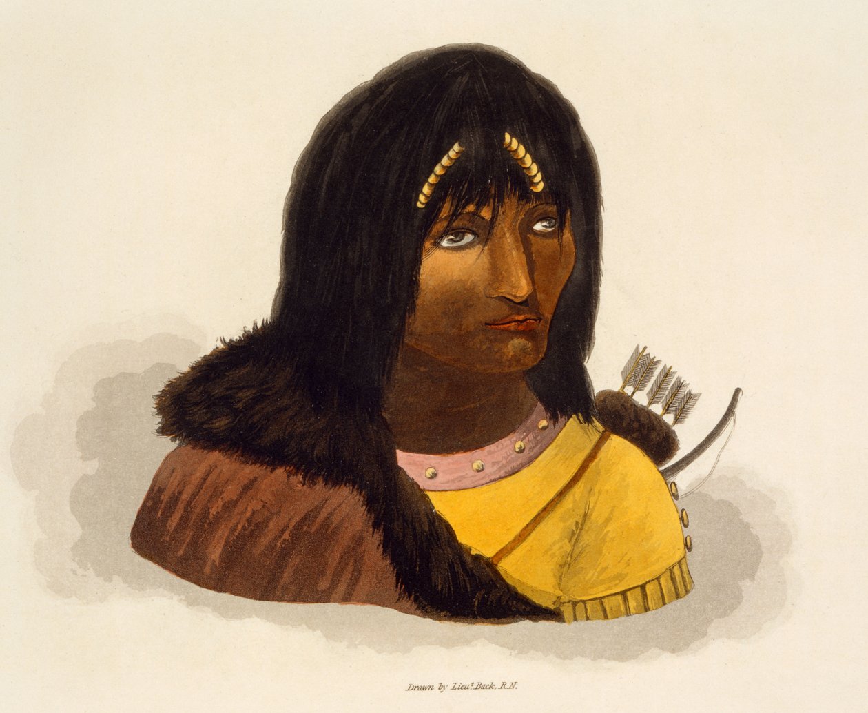 Retrato de un indio de piedra, de 