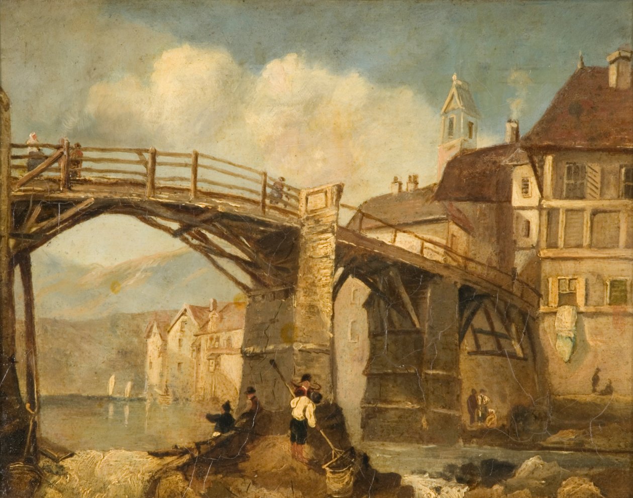 Puente viejo de George Balmer