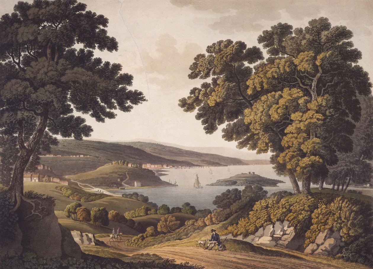 George Town y Federal City, o Ciudad de Washington, 1801 de George Beck