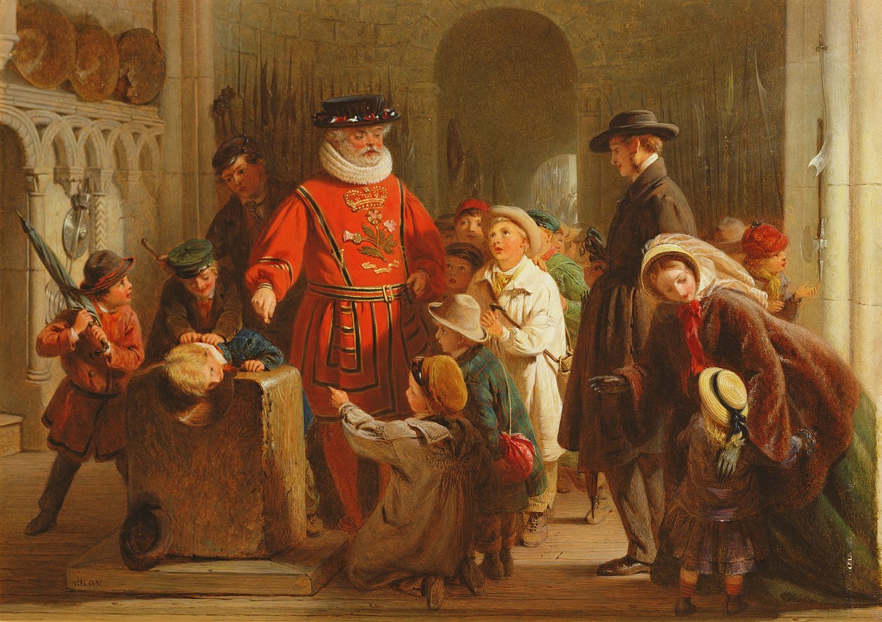 Niños en la Torre de Londres de George Bernard O