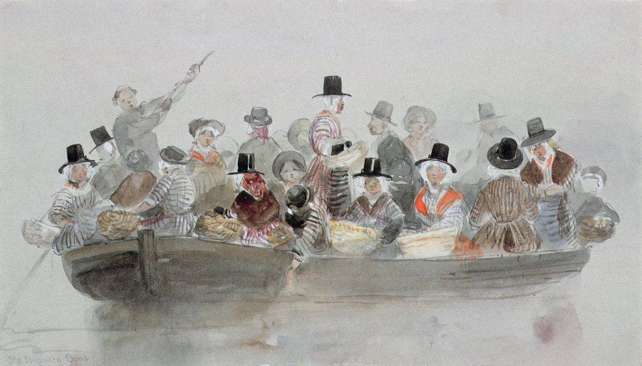Viejo Barco de Swansea de George Bryant Campion