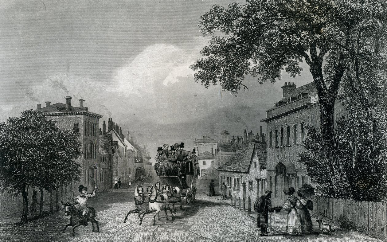 Witham, Essex, grabado por William Watkins, c.1832 de George Bryant Campion