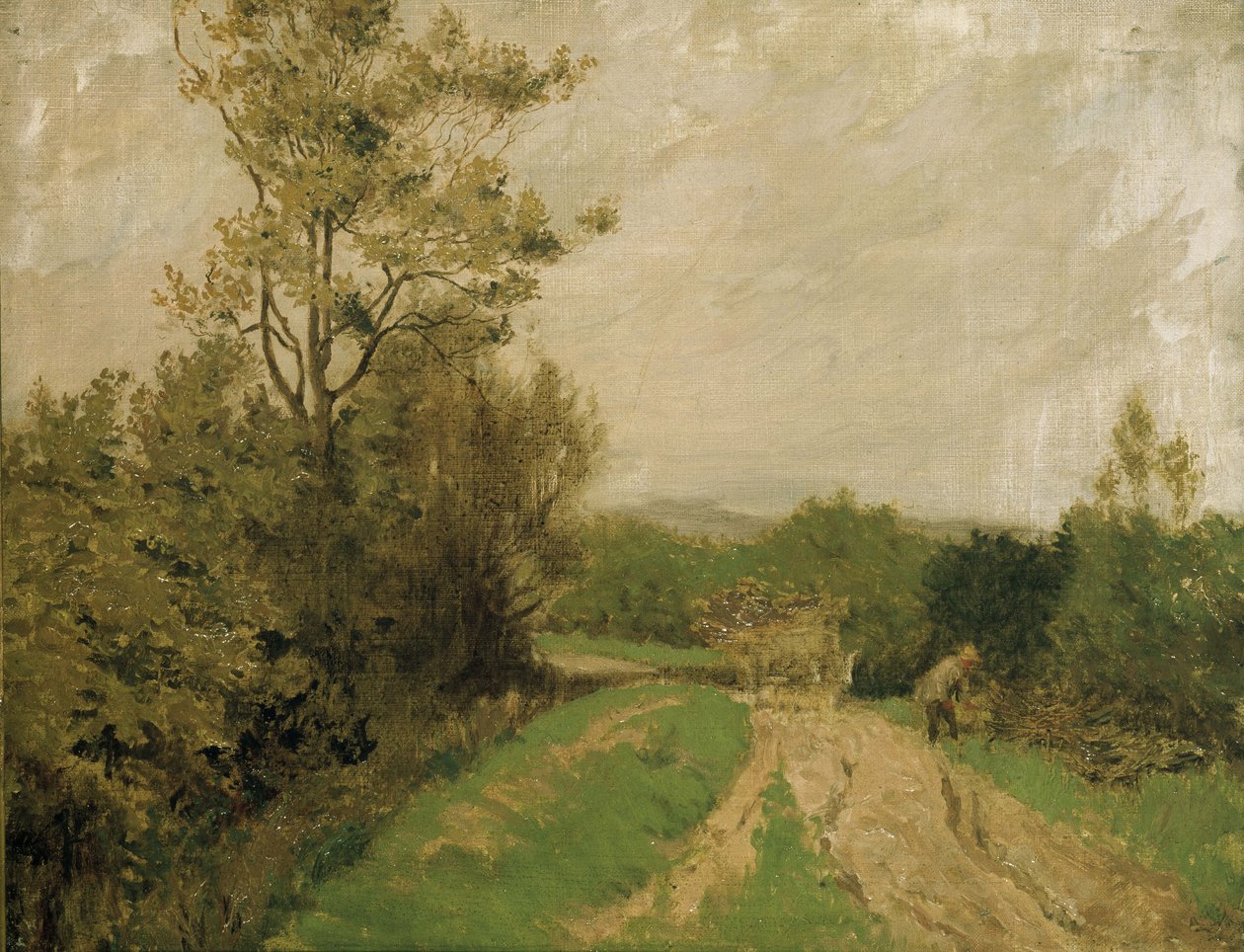 Escena en Otmoor, 1912 de George Carline