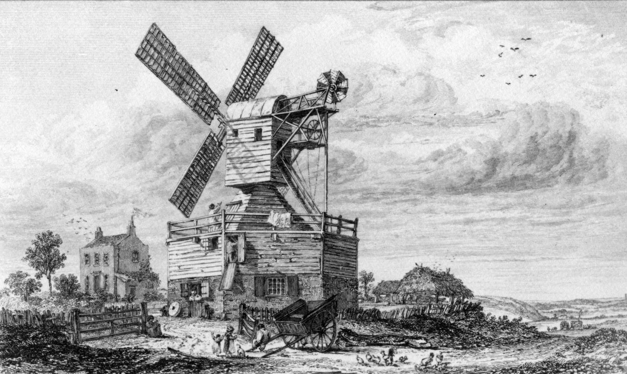 Molino en Wimbledon Common, de 