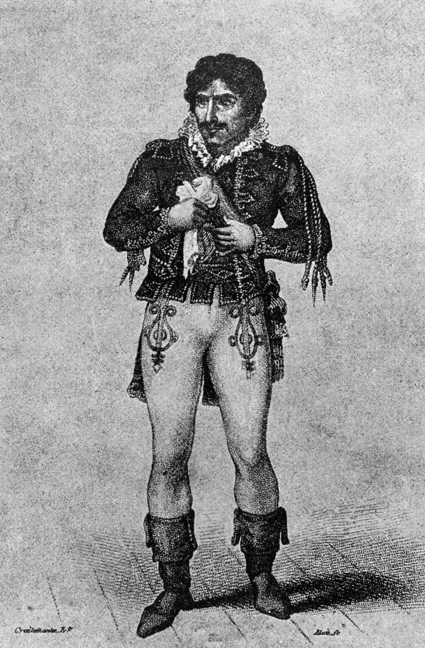 Edmund Kean (1787-1833) como Iago, de 