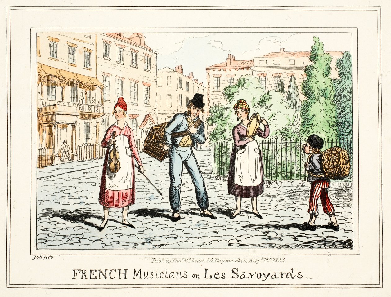 Músicos franceses, o 