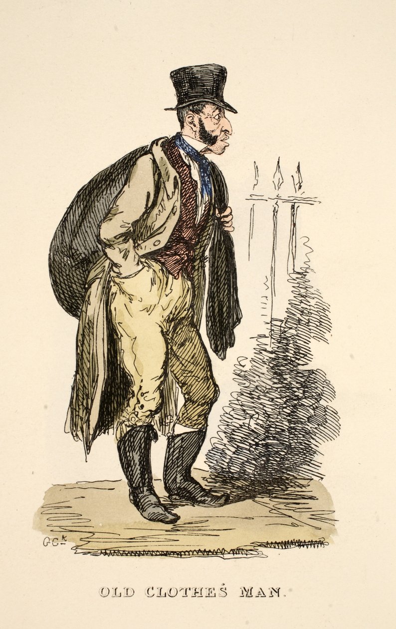 Hombre de Ropa Vieja de 