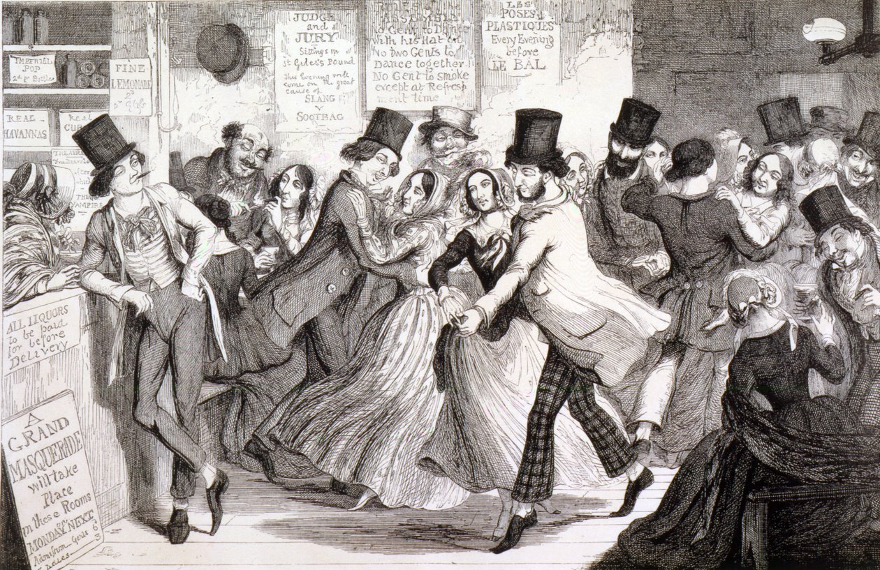 Las salas de baile, lámina 3 de 