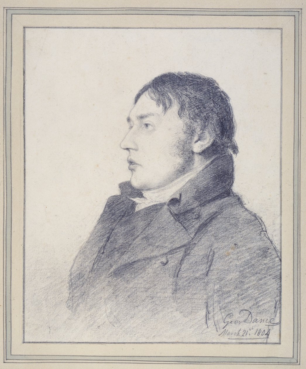 Samuel Taylor Coleridge, 21 de marzo de 1804 de George Dance