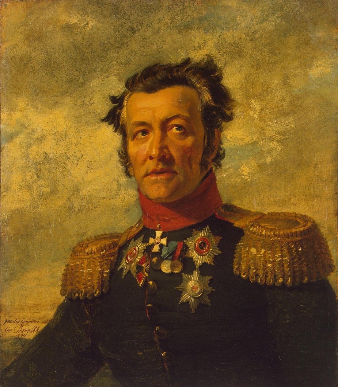 Retrato de Grigory Maximobich Berg 1º 16.08.1765 - 26.03.1833, general ruso de George Dawe