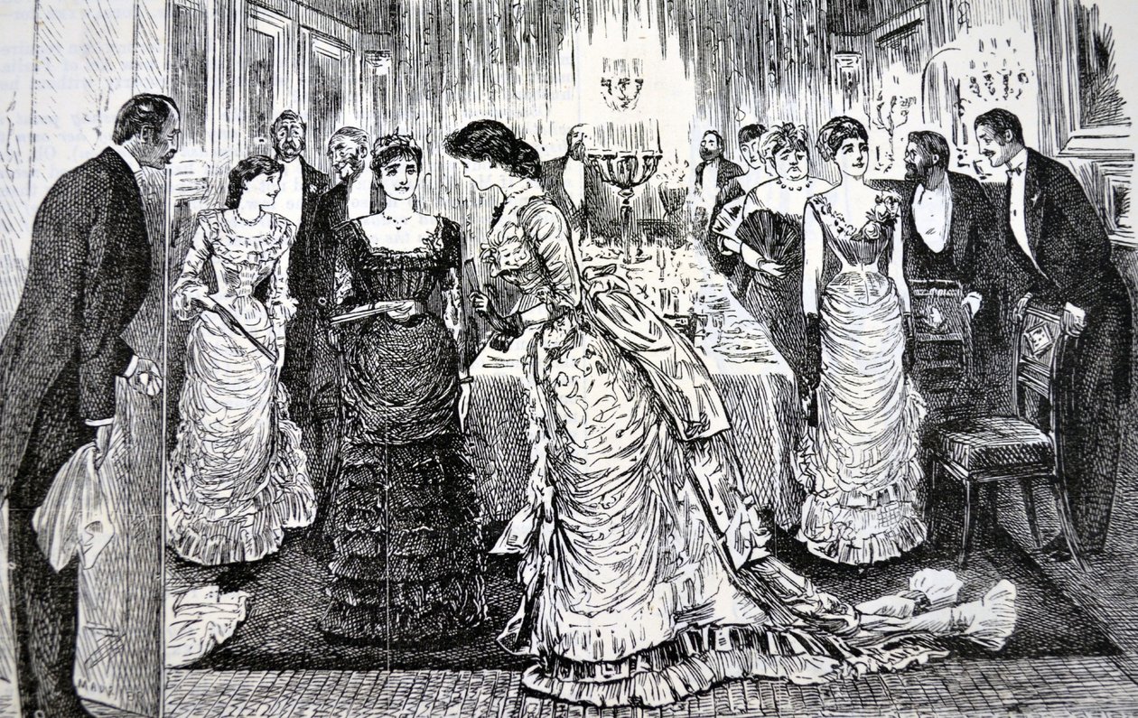 Etiqueta para fumar, 1883 de George du Maurier