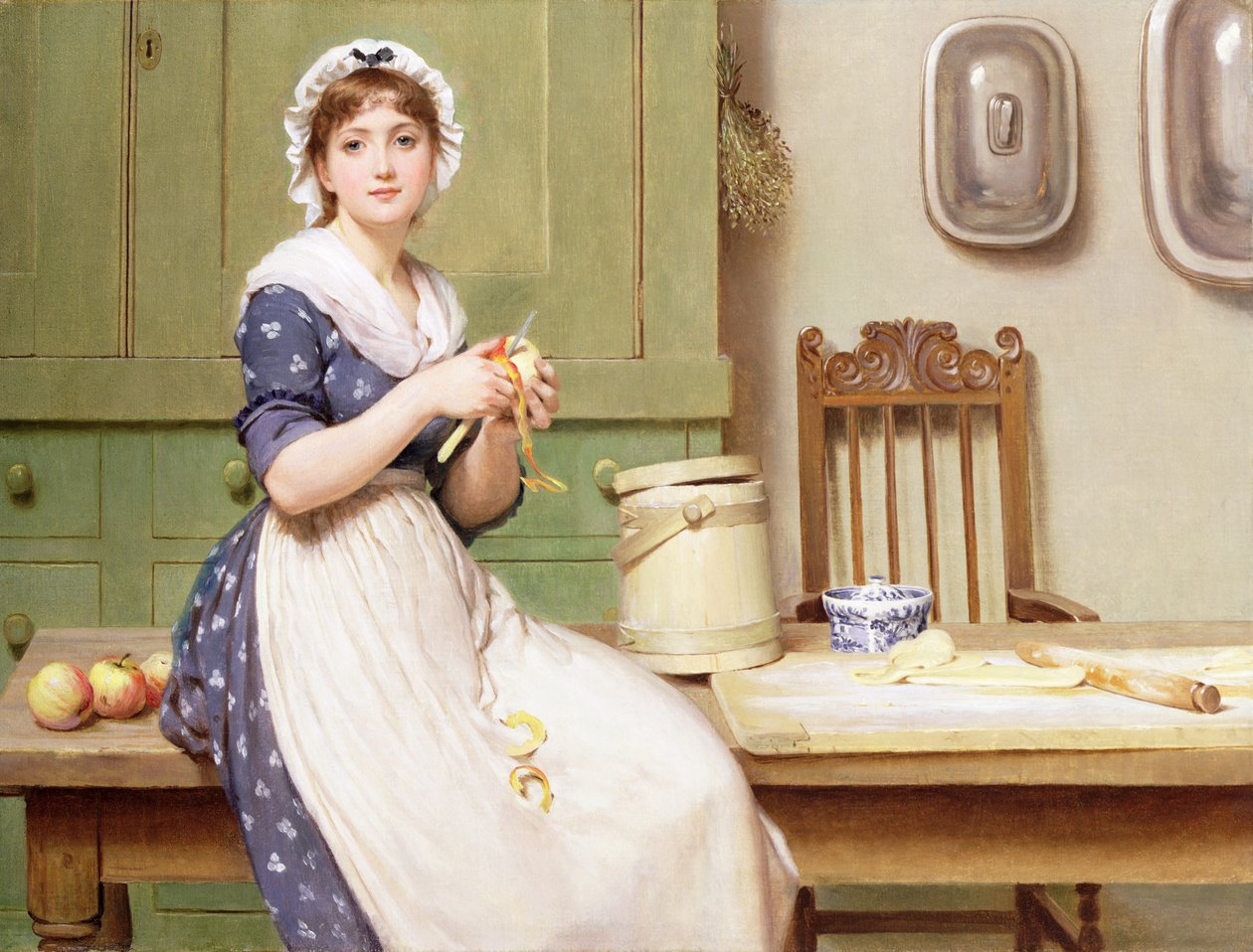 Bolas de manzana de George Dunlop Leslie