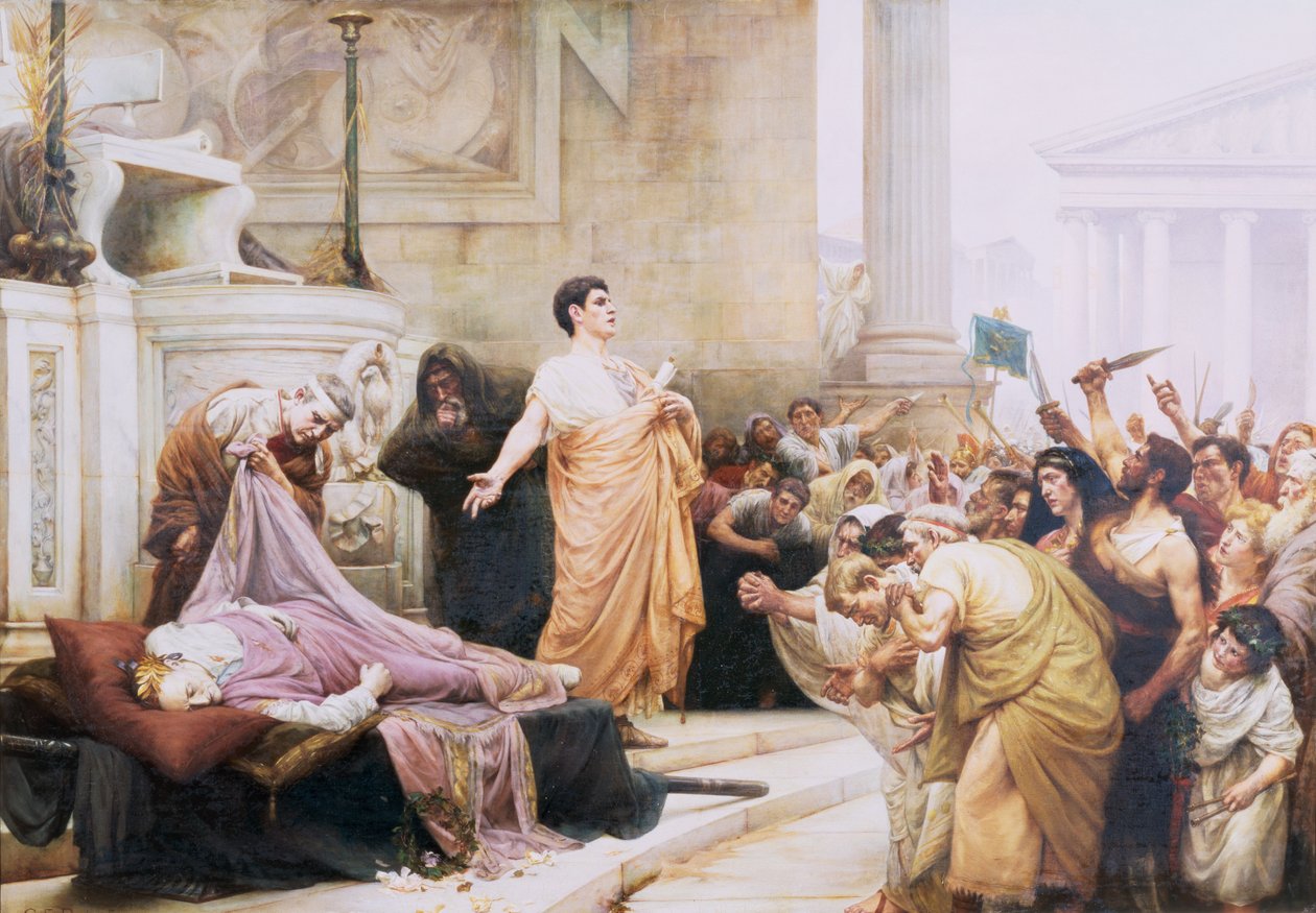 Oración de Marco Antonio de George Edward Robertson