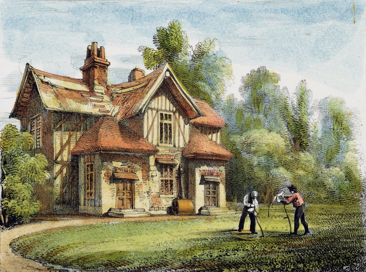 Cabaña de la Reina, Jardines de Richmond, lámina 17 de 
