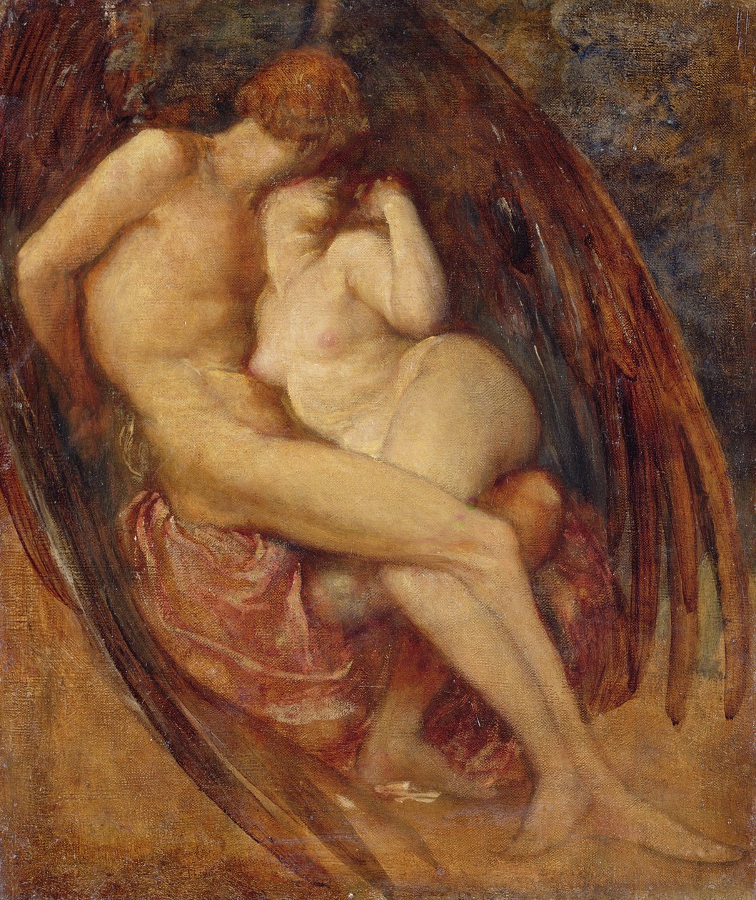 Satanás y el pecado de George Frederick Watts