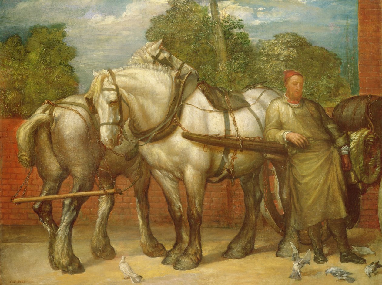 El Descanso del Mediodía de George Frederick Watts