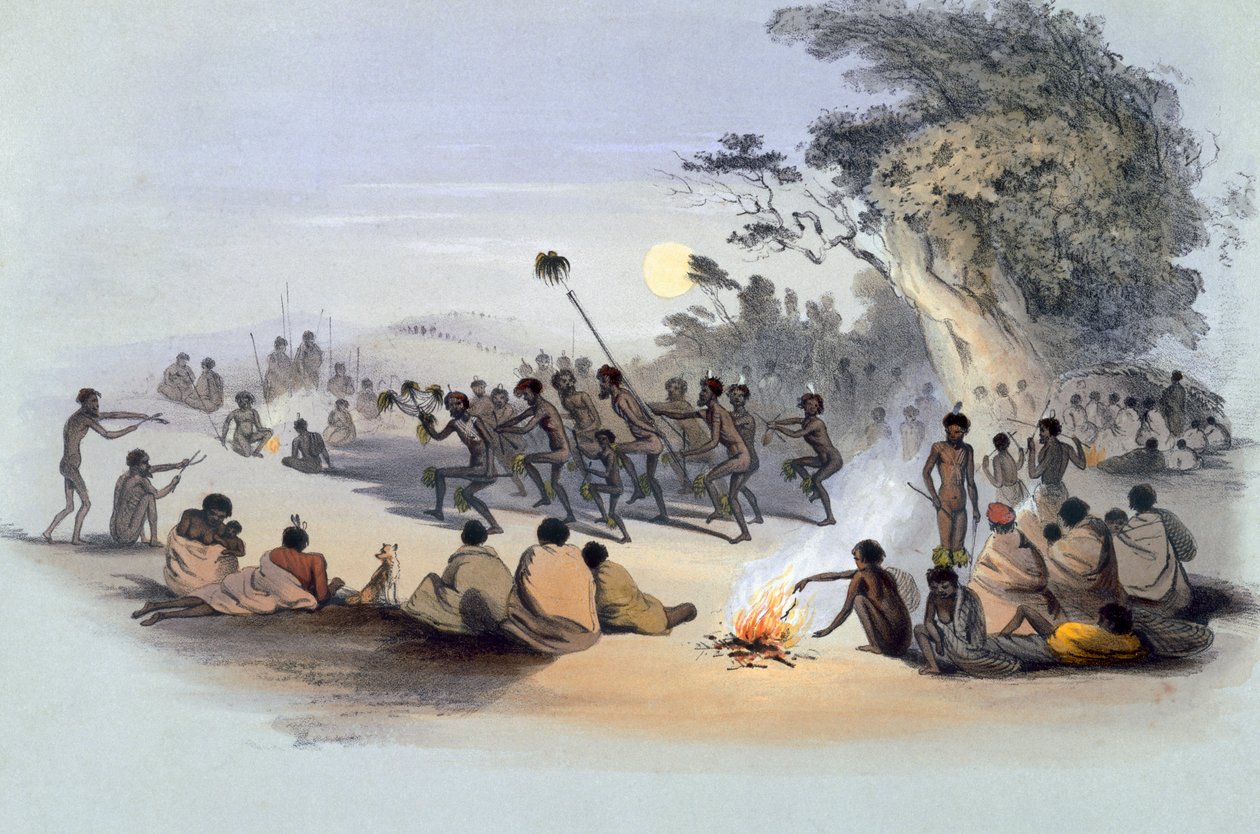 Los Habitantes Aborígenes: La Danza Kuri, de 