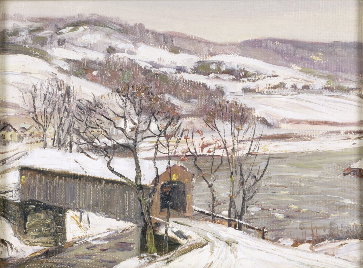 El puente cubierto de George Gardner Symons