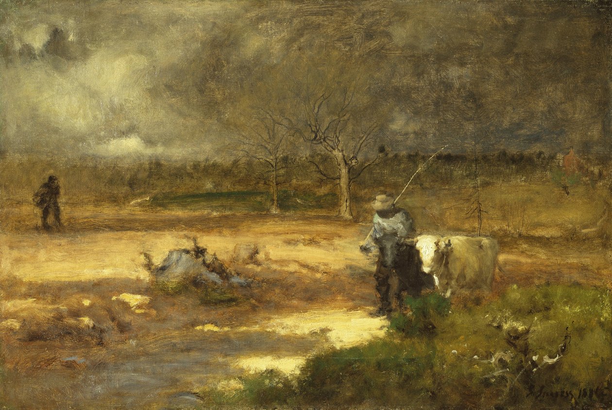De regreso a casa de George Inness