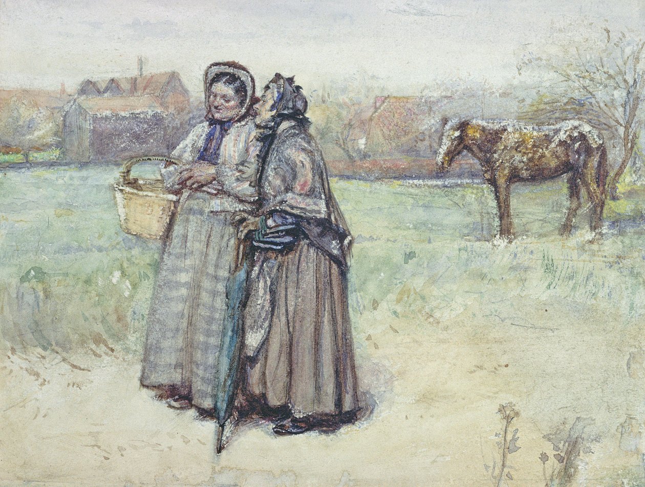 Las chismosas de George John Pinwell