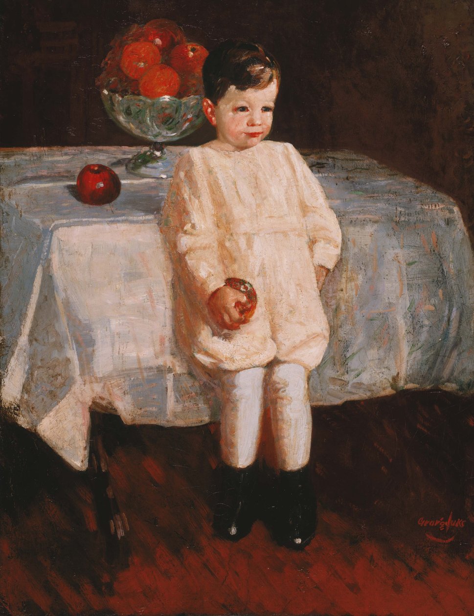 Niño Malhumorado de George Luks