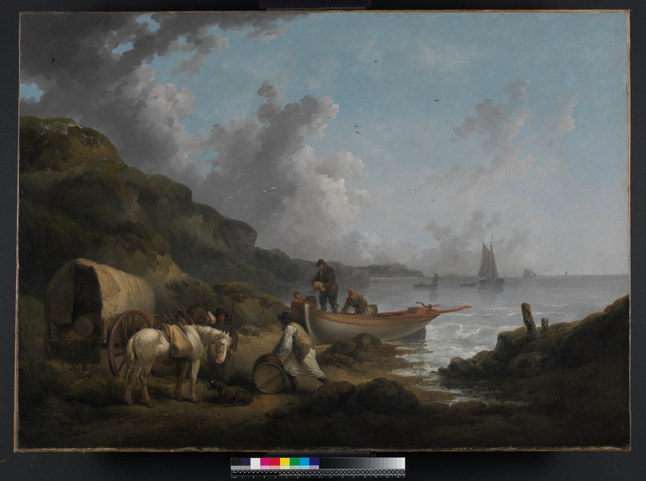 Los Contrabandistas, 1792 de George Morland