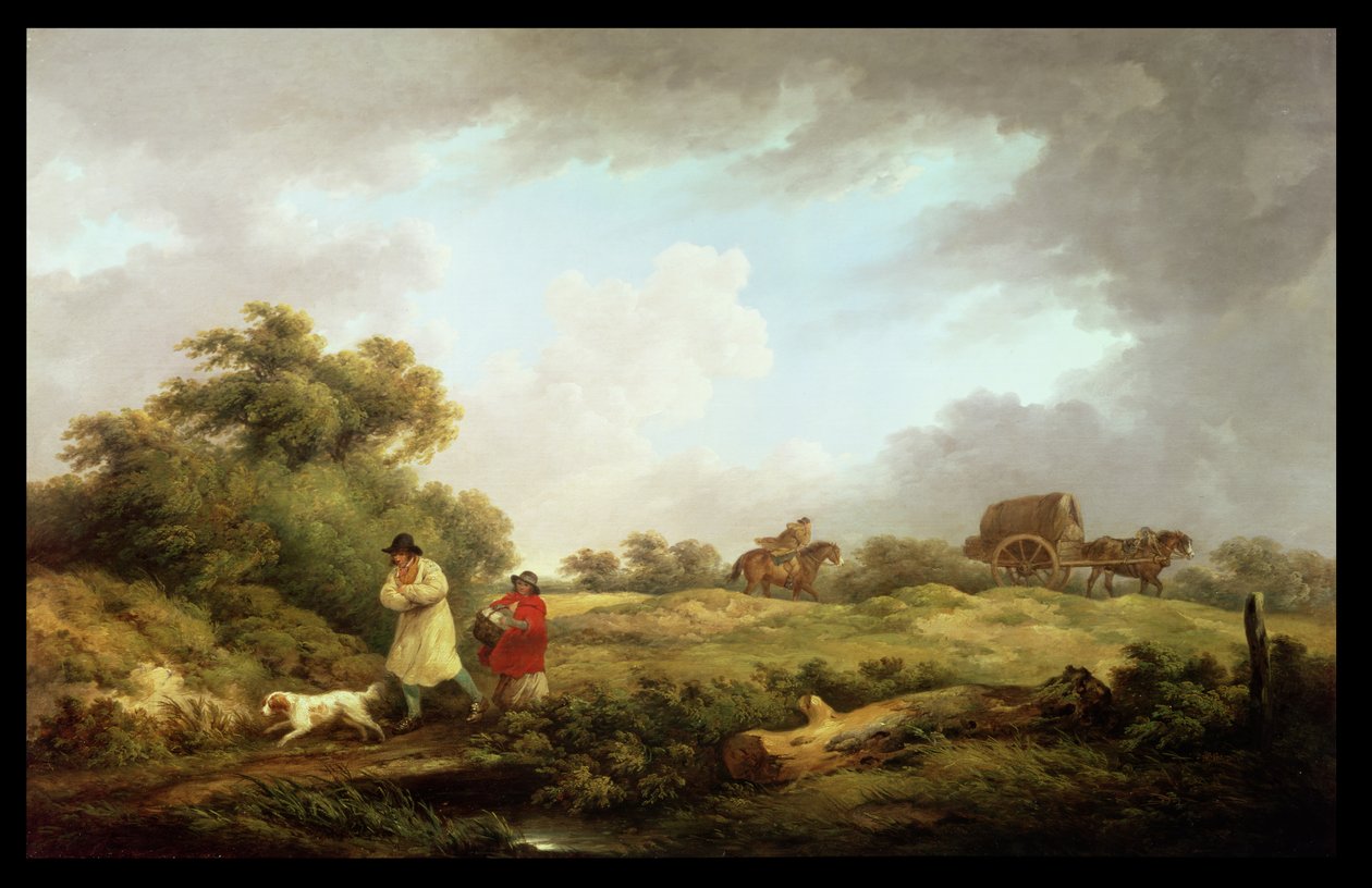 Día ventoso de George Morland