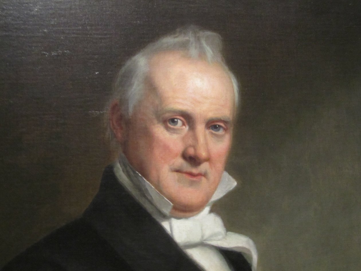Retrato de James Buchanan (detalle) de George Peter Alexander Healy
