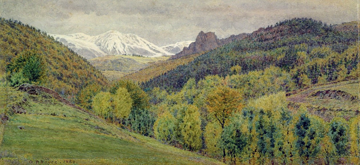 En el Puy-de-Dome de George Price Boyce