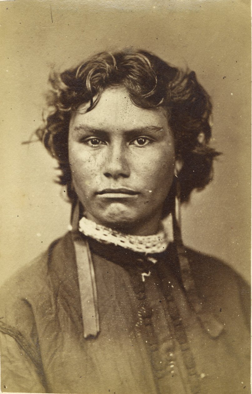 Maorí, joven dama, c.1865 de George Pulman