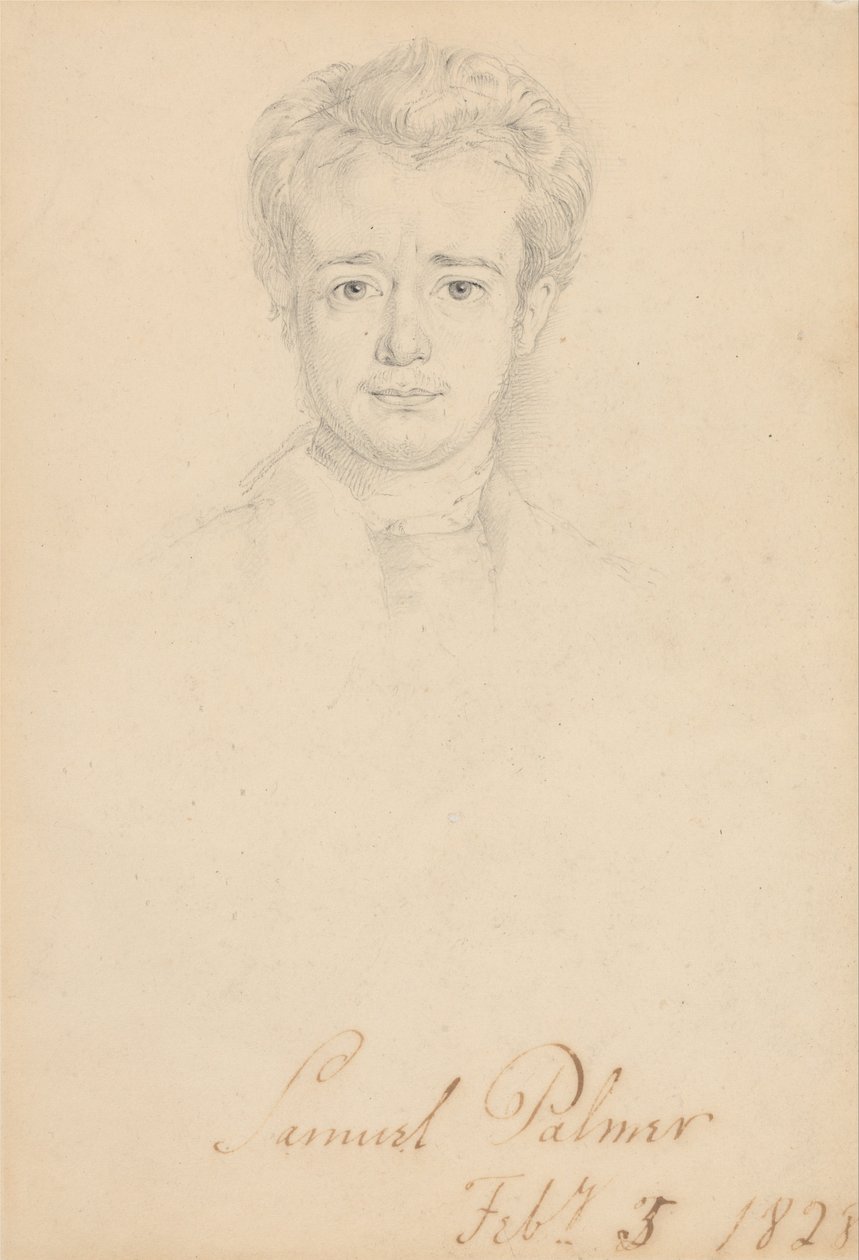 Retrato de Samuel Palmer, 5 de febrero de 1828 de George Richmond
