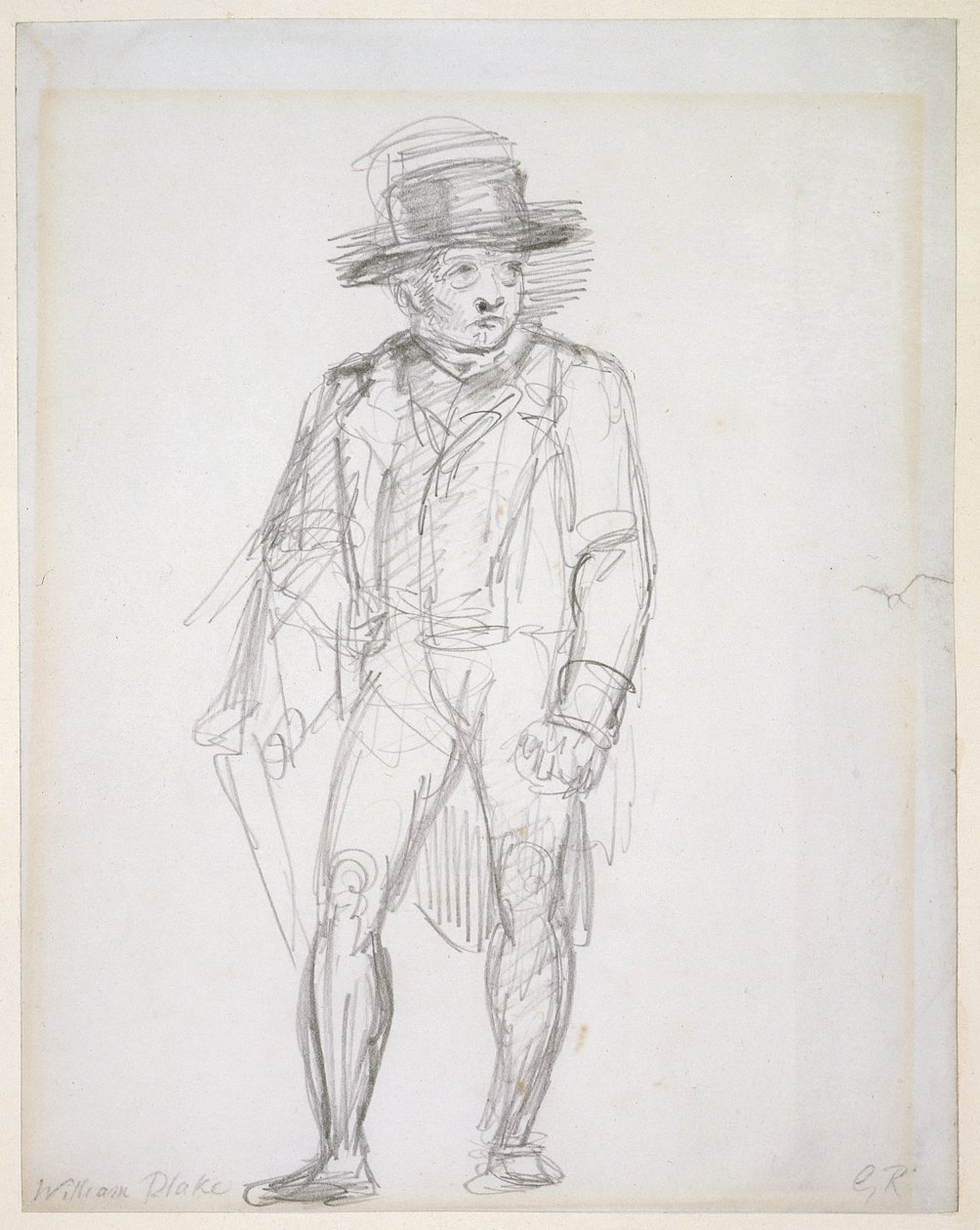 William Blake caminando de George Richmond