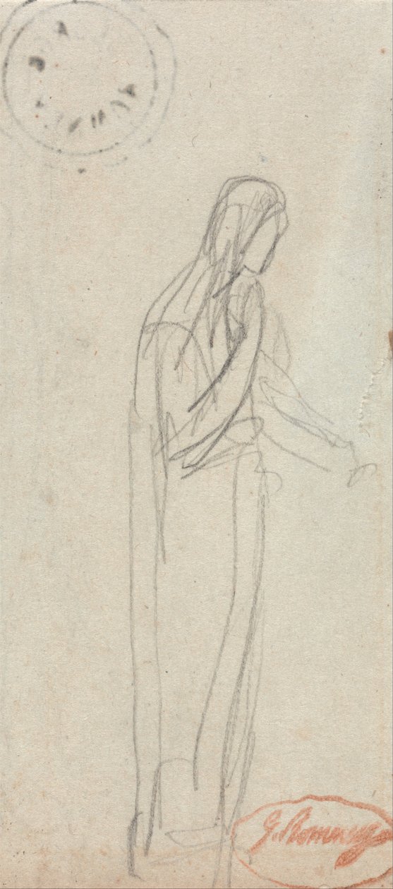 Figura femenina de pie de George Romney