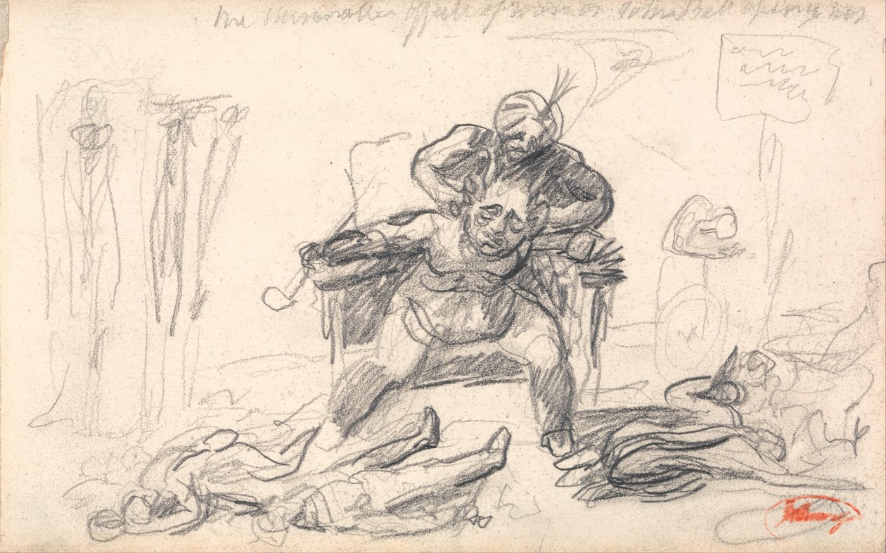 Gobernante demonio y súbditos: Los miserables efectos de la guerra en John Bull... de George Romney