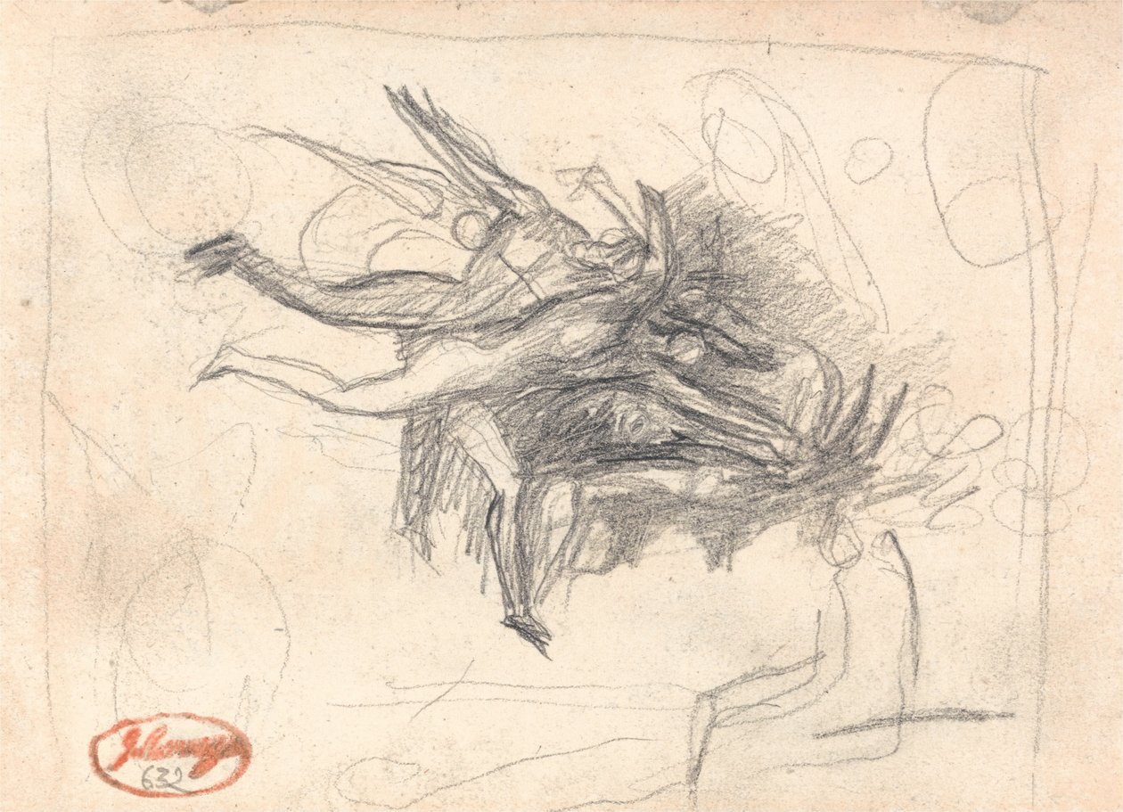 Demonios para la tentación de Cristo de George Romney