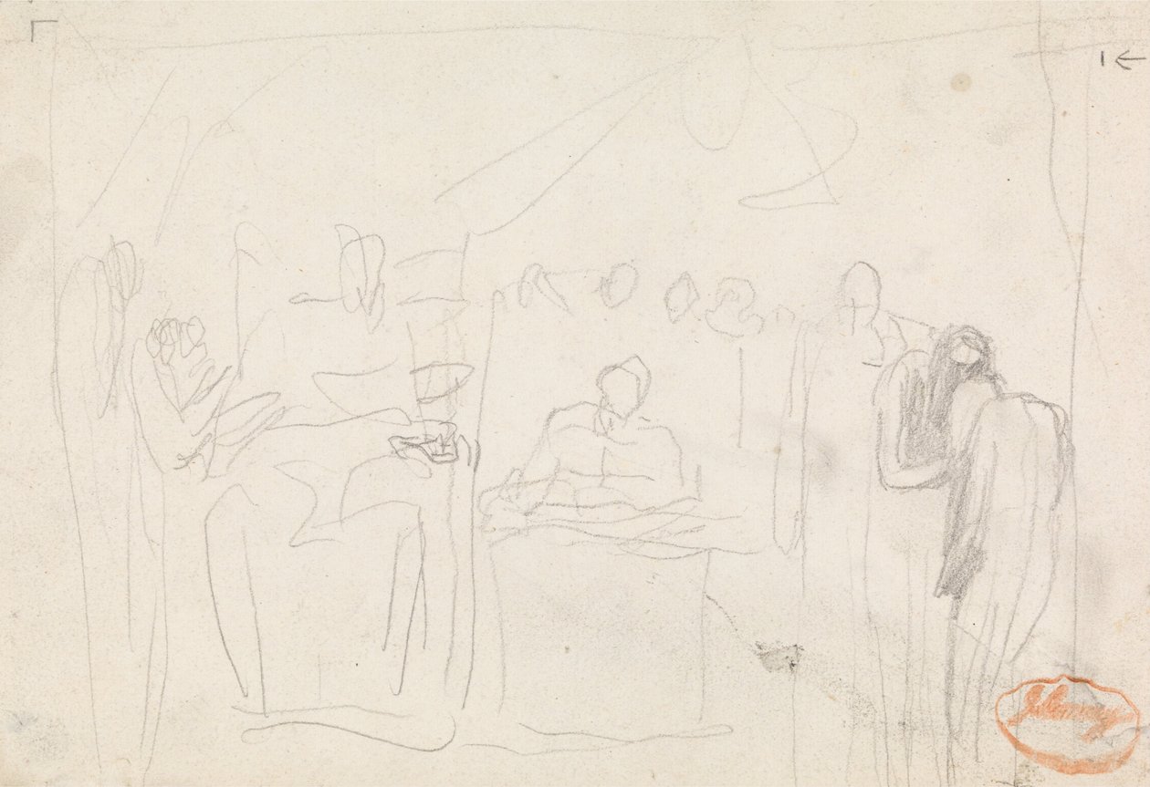 Estudio de composición de figuras 35 de George Romney