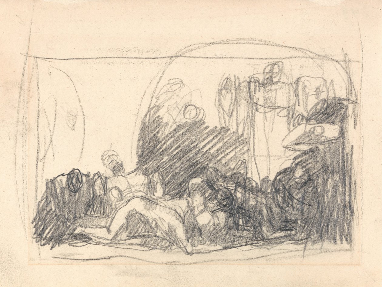 Howard visitando una prisión de George Romney