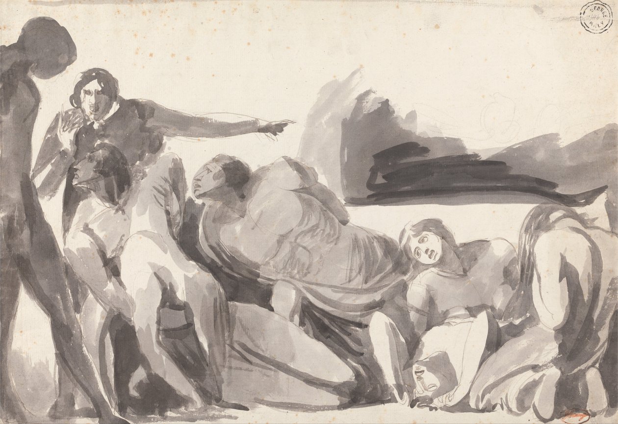 Howard Visitando una Prisión de George Romney