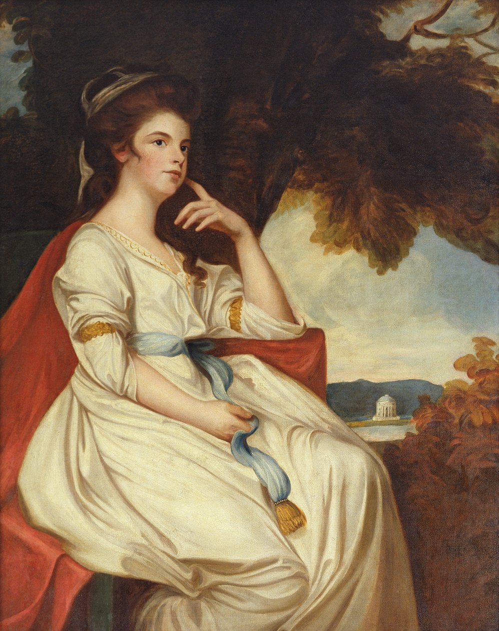 Isabella Curwen, siglo XVIII de George Romney