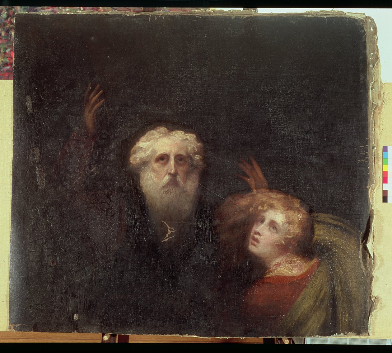 Próspero y Miranda, fragmento de 